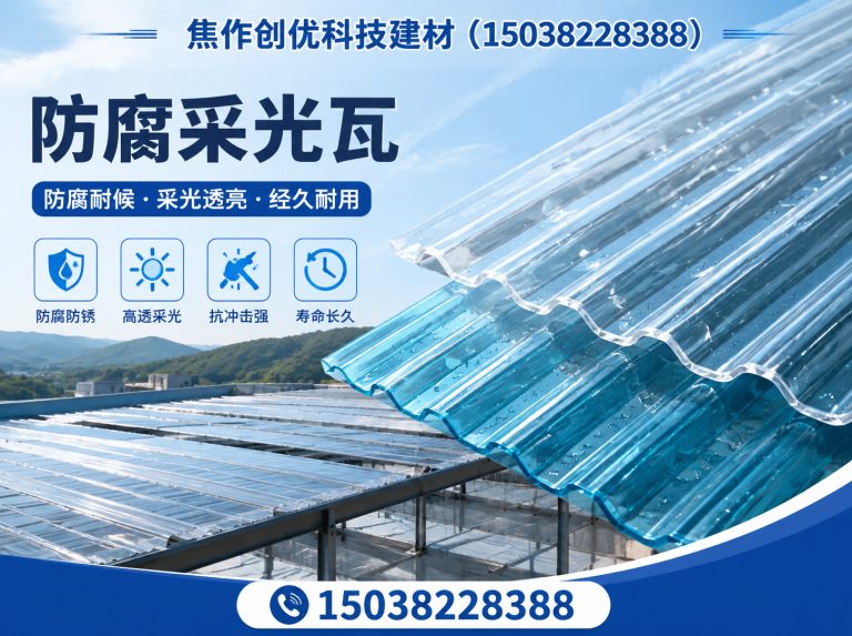 乐亭县防腐采光瓦展示图